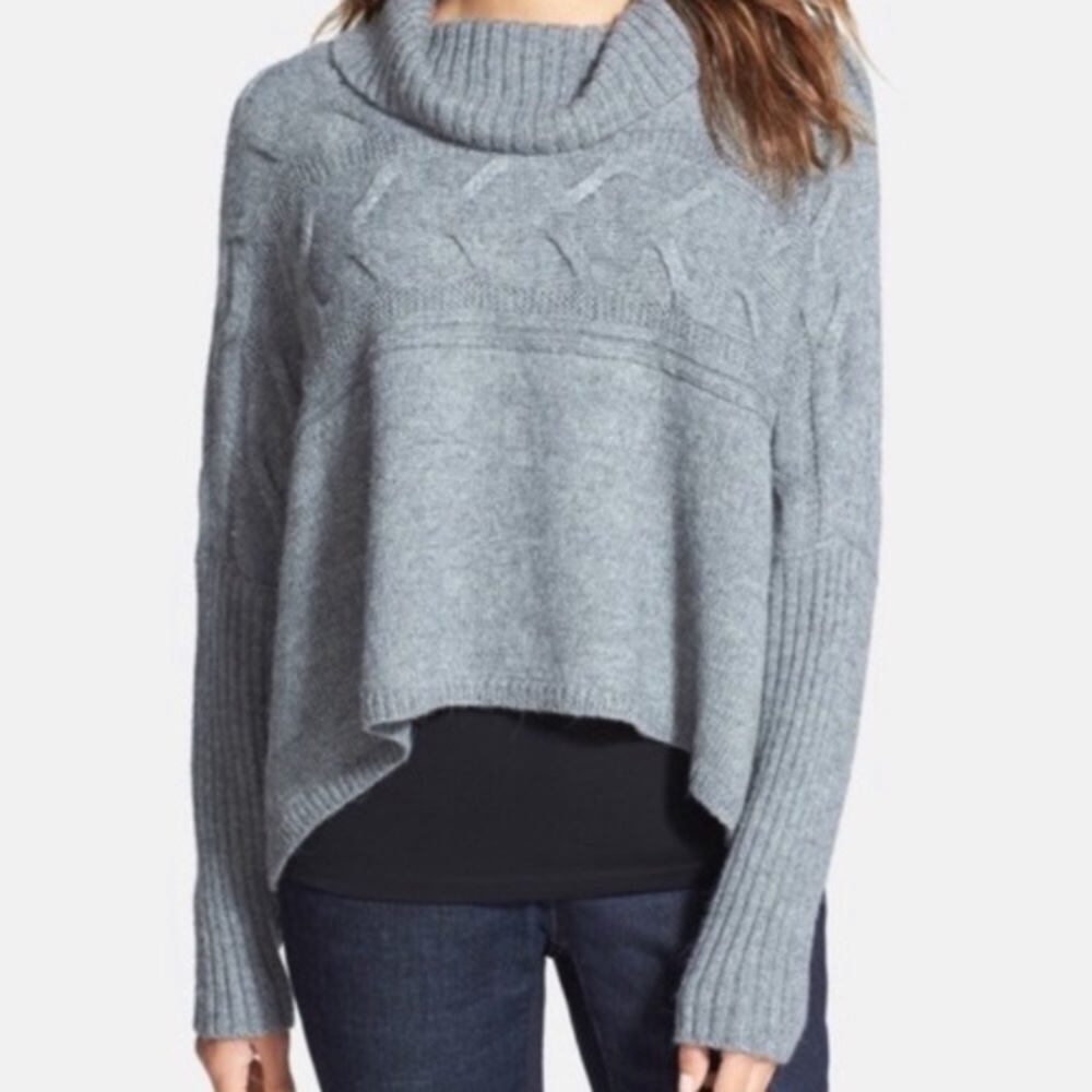 Eileen Fisher |Alpaca Silk Blend Cowl Neck Sweater